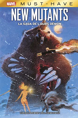 jaquette livre New Mutants - La Saga De L'ours Démon