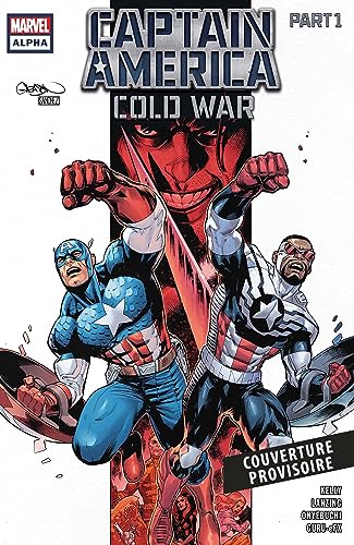 jaquette livre Captain America - Guerre Froide