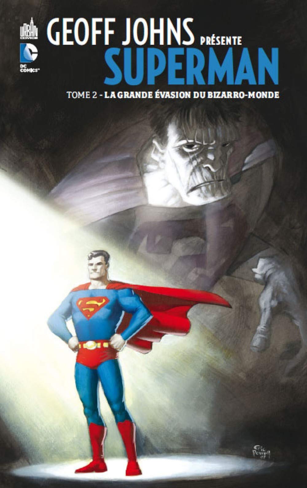 jaquette livre Geoff Johns présente Superman tome 2