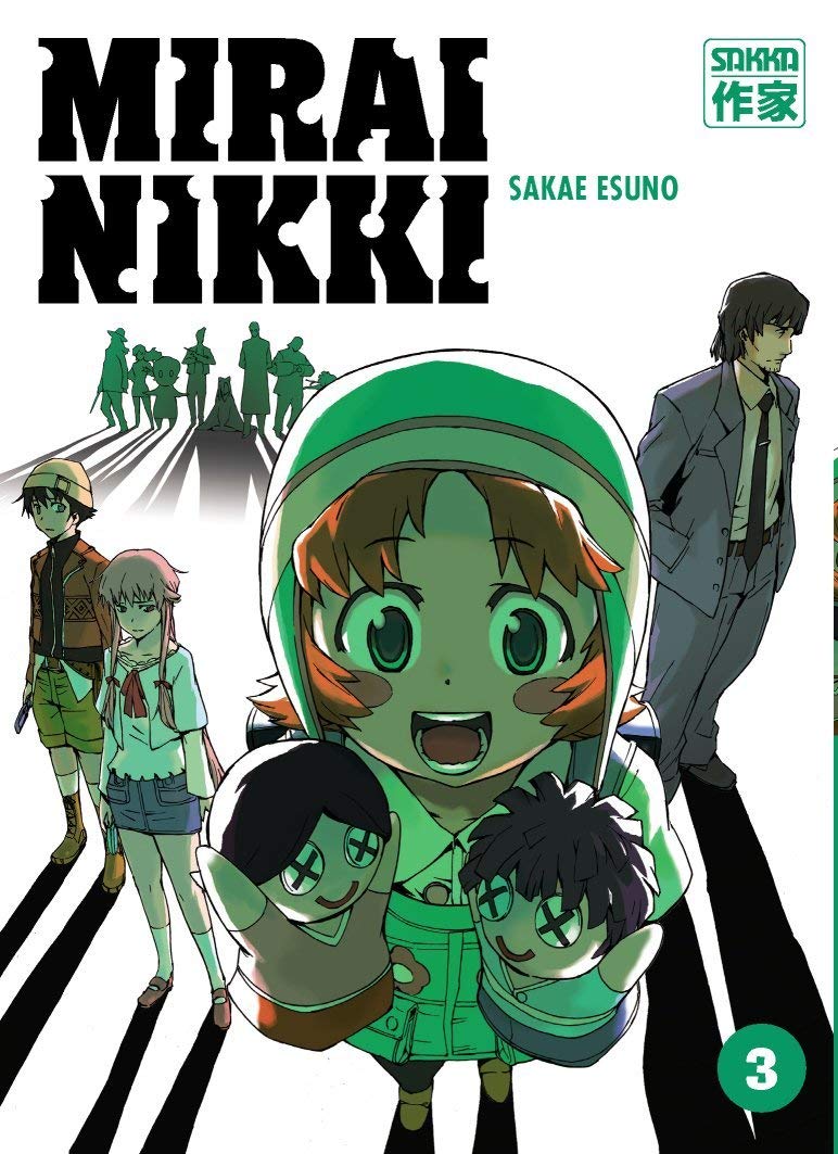 jaquette livre Mirai Nikki - Le journal du futur Vol.3