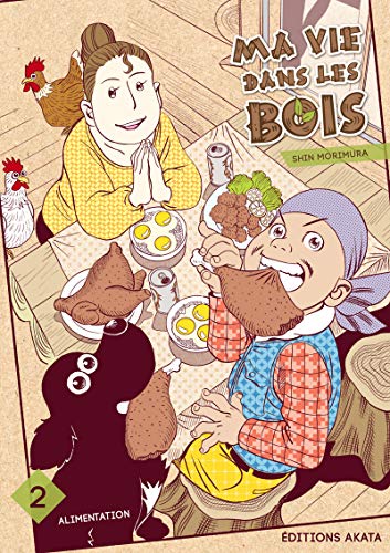 jaquette livre Ma vie dans les bois - Tome 2