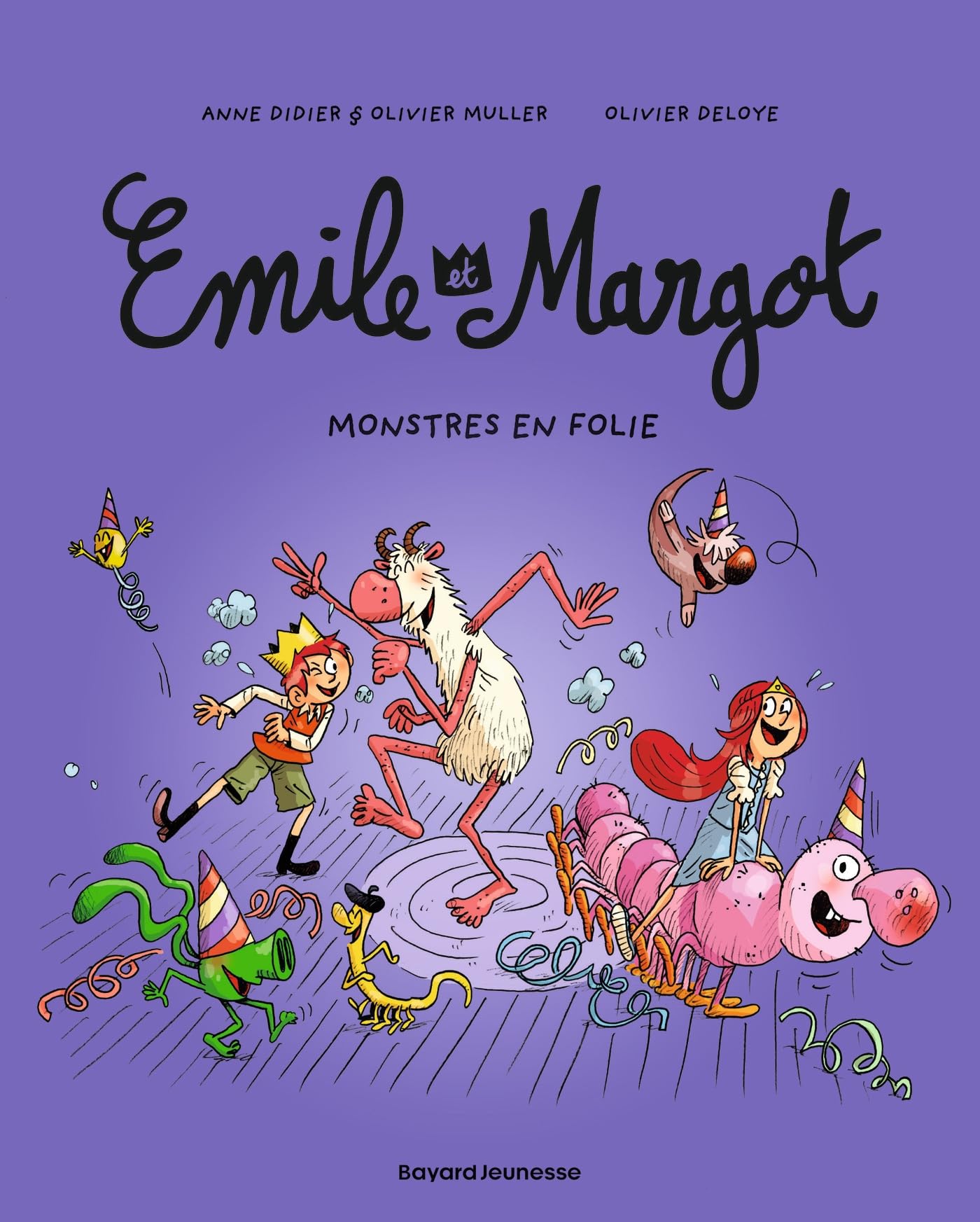 jaquette livre Émile et Margot, Tome 07: Monstres en folie !