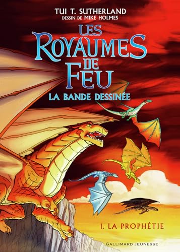 jaquette livre Les Royaumes De Feu - La Bande Dessinée Tome 1 - La Prophétie