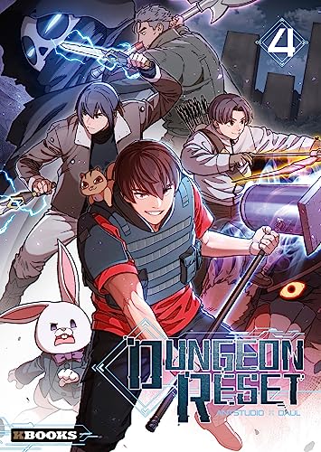 jaquette livre Dungeon Reset - Tome 4