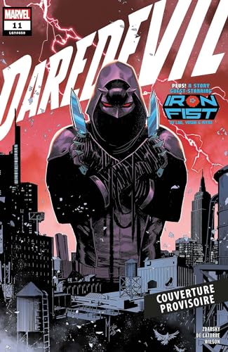 jaquette livre Daredevil Tome 3 - Le Poing Rouge