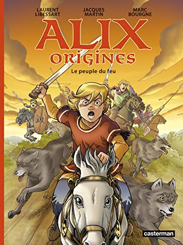jaquette livre Alix Origines Tome 2 - Le Peuple Du Feu