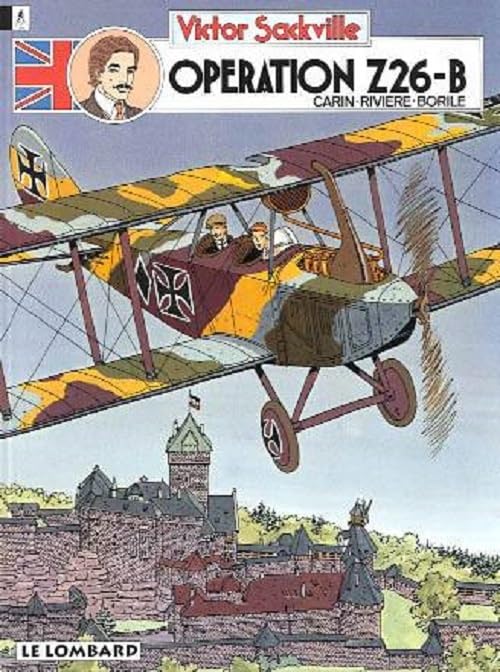 jaquette livre Victor Sackville Tome 12 - Opération Z26-B