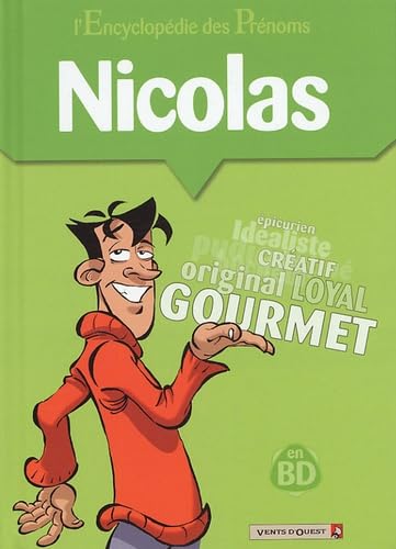 jaquette livre Nicolas En Bandes Dessinées