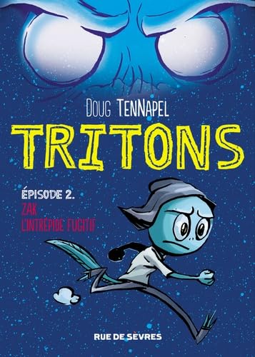 jaquette livre Tritons Tome 2 - Zak L'intrépide Fugitif