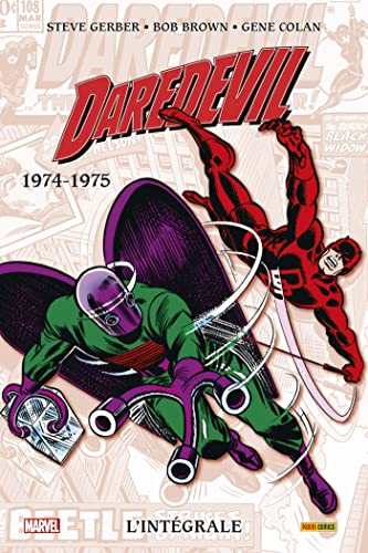 jaquette livre Daredevil, L'intégrale - 1974-1975