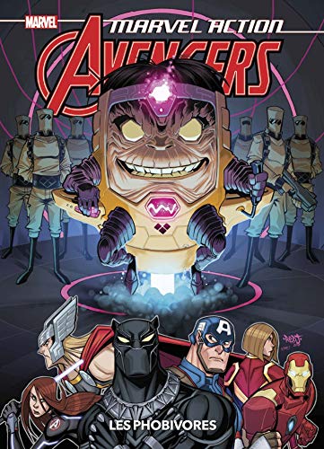 jaquette livre Marvel Action Avengers Tome 3 - Les Phobivores