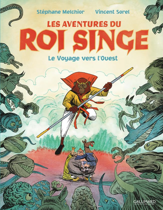jaquette livre Les Aventures Du Roi Singe Tome 2 - Le Voyage Vers L'ouest