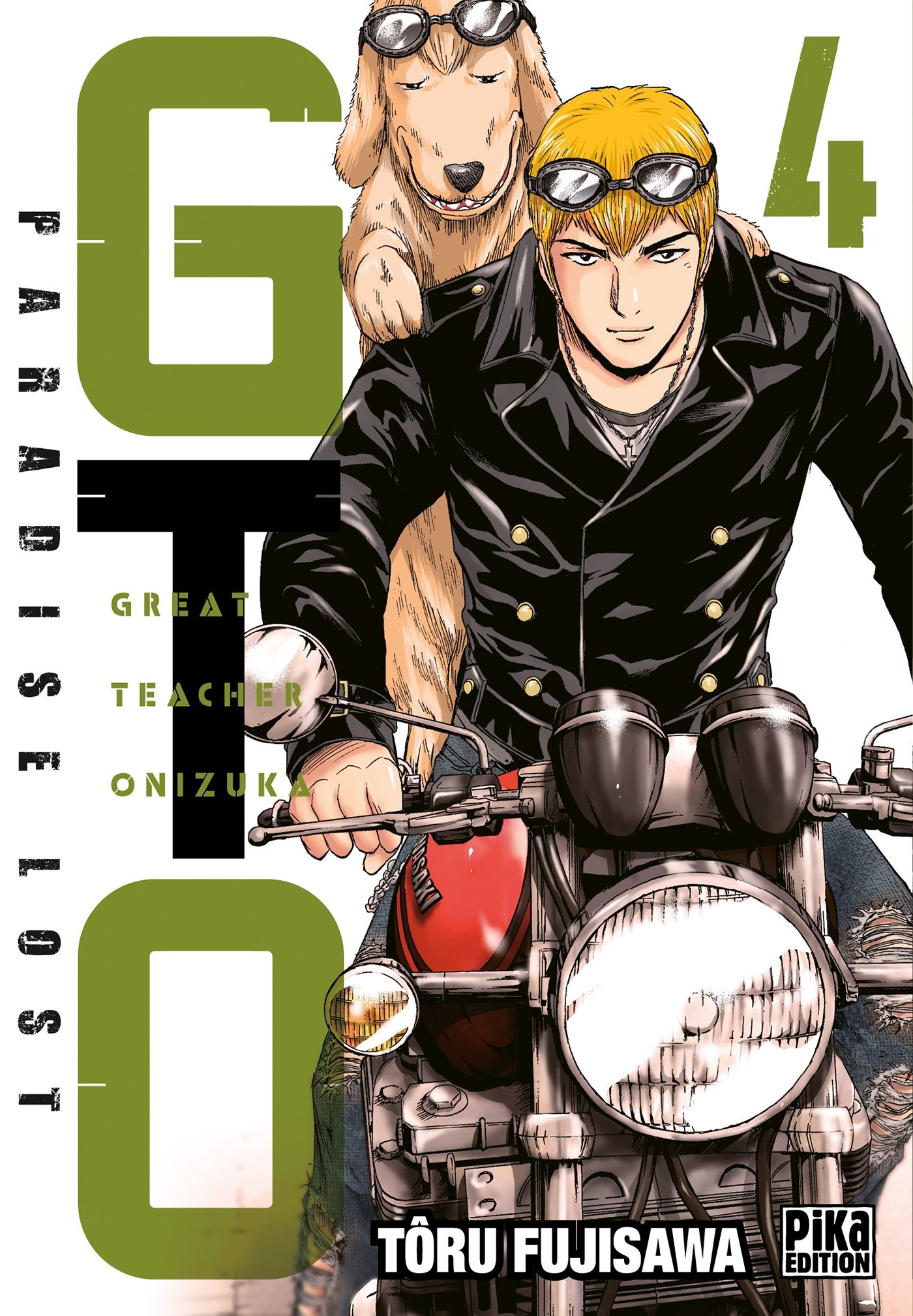 jaquette livre GTO Paradise Lost T04