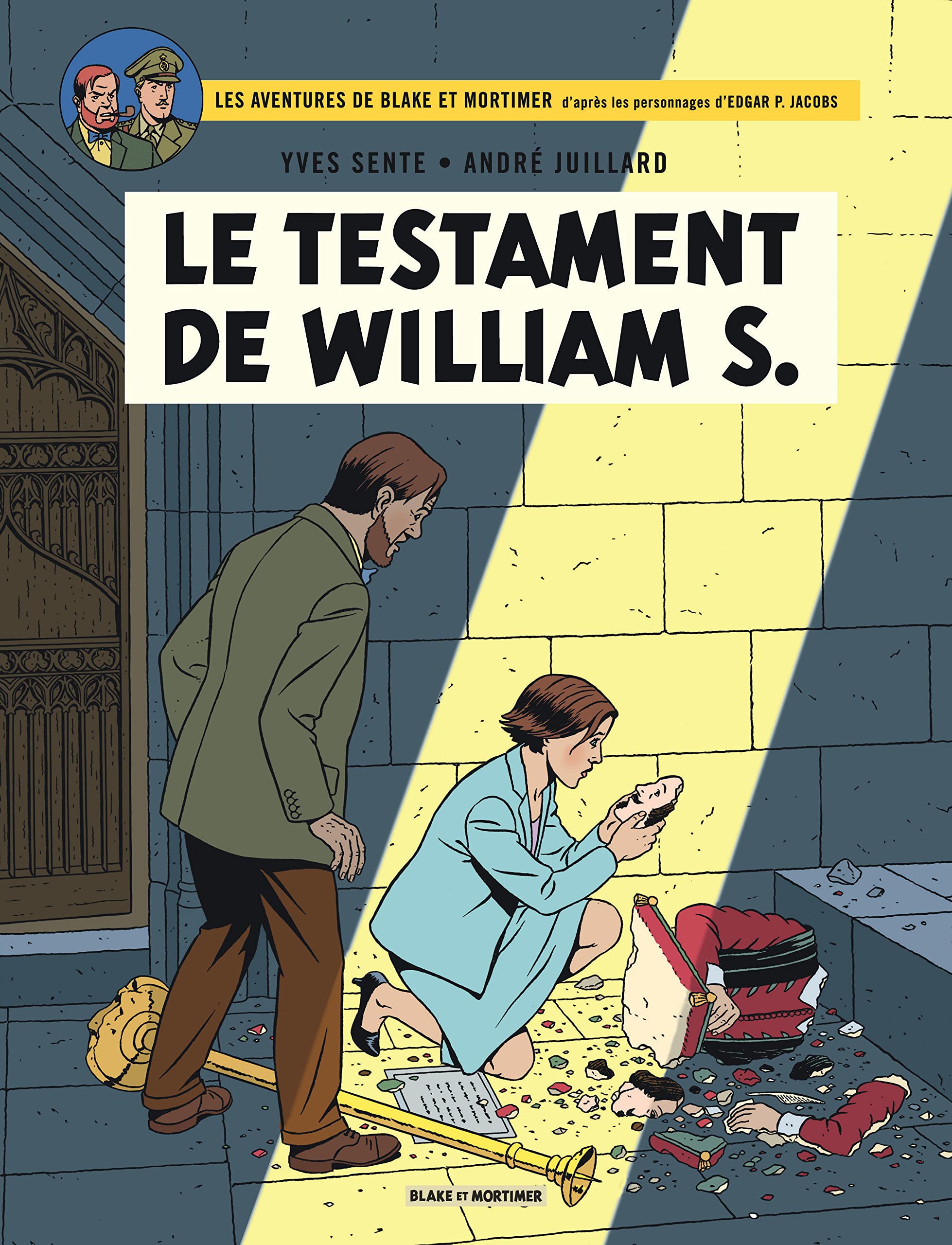 jaquette livre Blake & Mortimer - tome 24 - Testament de William S. (Le)