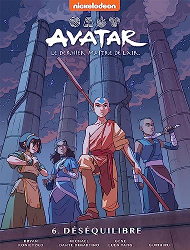 jaquette livre Avatar, Le Dernier Maître De L'air Tome 6 - Le Déséquilibre