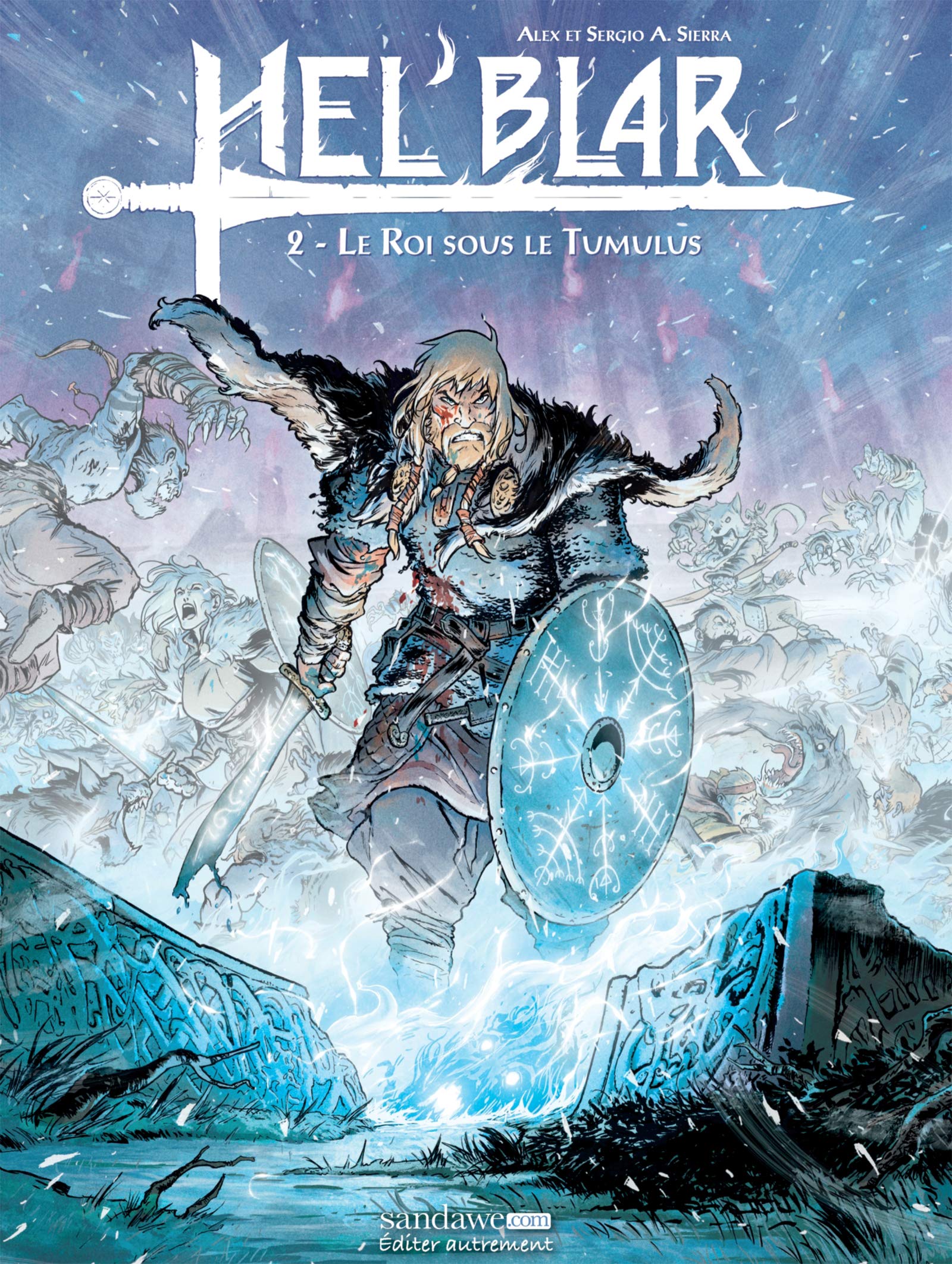 jaquette livre Hel'Blar T02 : Le roi sous le Tumulus