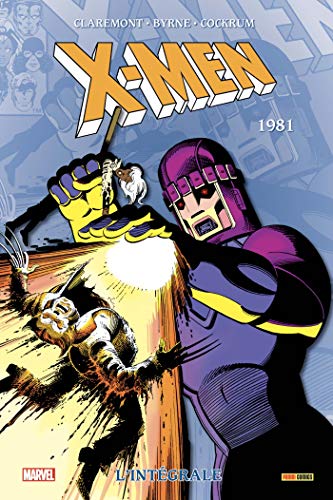 jaquette livre X-Men L'intégrale - 1981