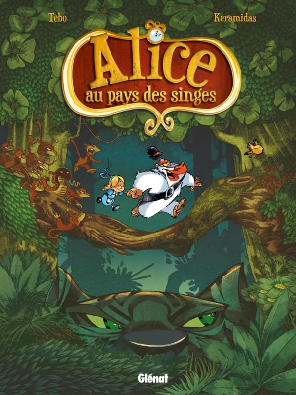 jaquette livre Alice Au Pays Des Singes Tome 1