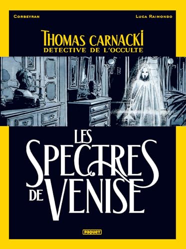 jaquette livre Thomas Carnacki, Détective De L'occulte Tome 1 - Les Spectres De Venise