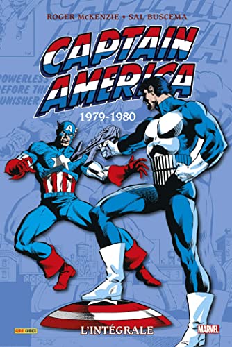 jaquette livre Captain America L'intégrale - 1979-1980