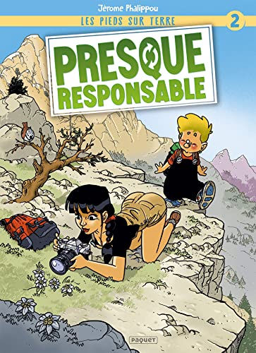 jaquette livre Les Pieds Sur Terre Tome 2 - Presque Responsable