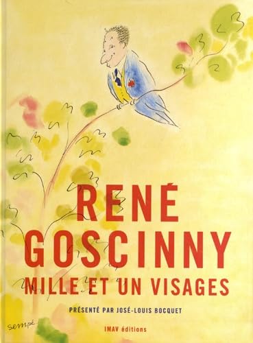 jaquette livre René Goscinny - Mille Et Un Visages