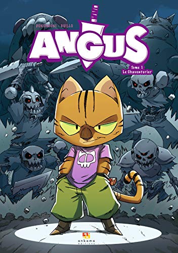 jaquette livre Angus Tome 1 - Le Chaventurier