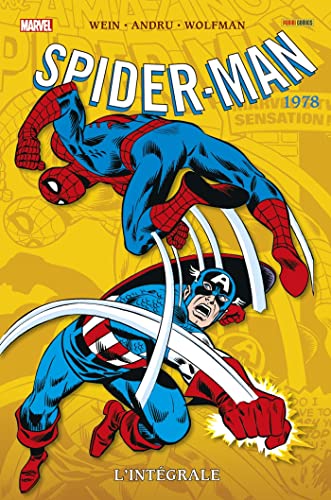 jaquette livre Spider-Man L'intégrale - 1978