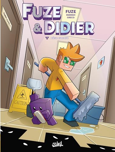 jaquette livre Fuze Et Didier Tome 7 - Piège Cubique