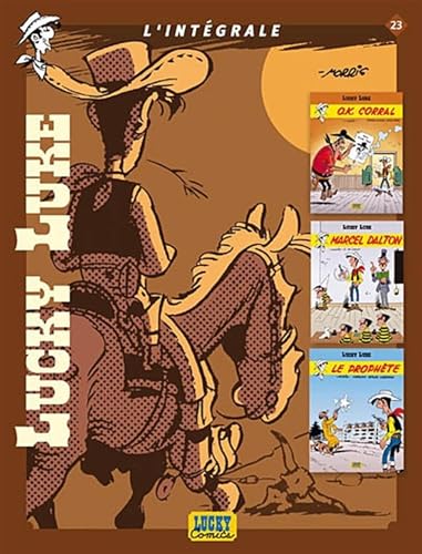 jaquette livre Lucky Luke L'intégrale Tome 23 - Ok Corral - Marcel Dalton - Le Prophète