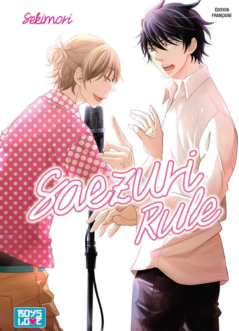 jaquette livre Saezuri Rule - Livre (Manga) - Yaoi