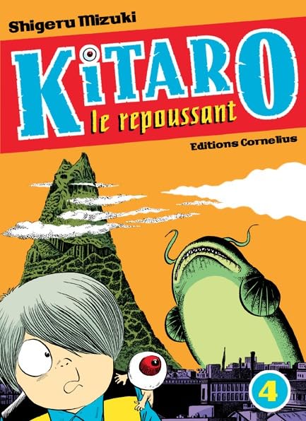 jaquette livre Kitaro le repoussant - Tome 4