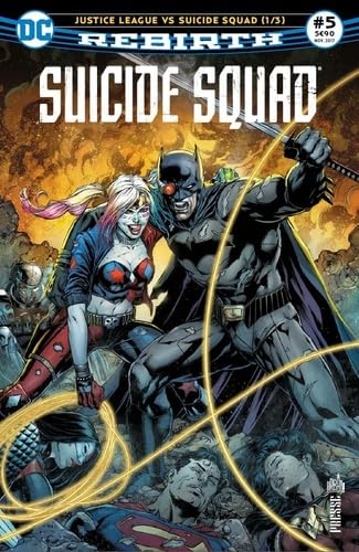 jaquette livre Suicide Squad Rebirth Tome 5