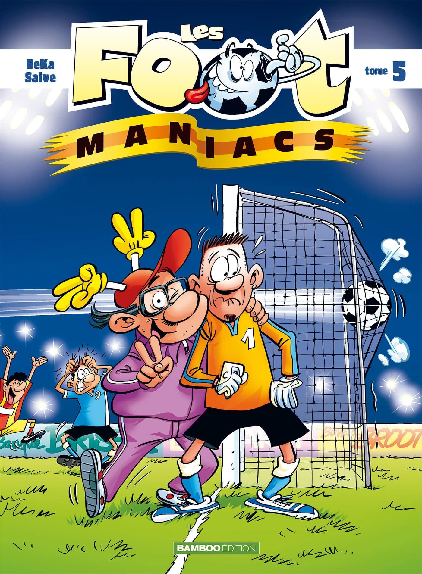 jaquette livre Les Foot maniacs - tome 5