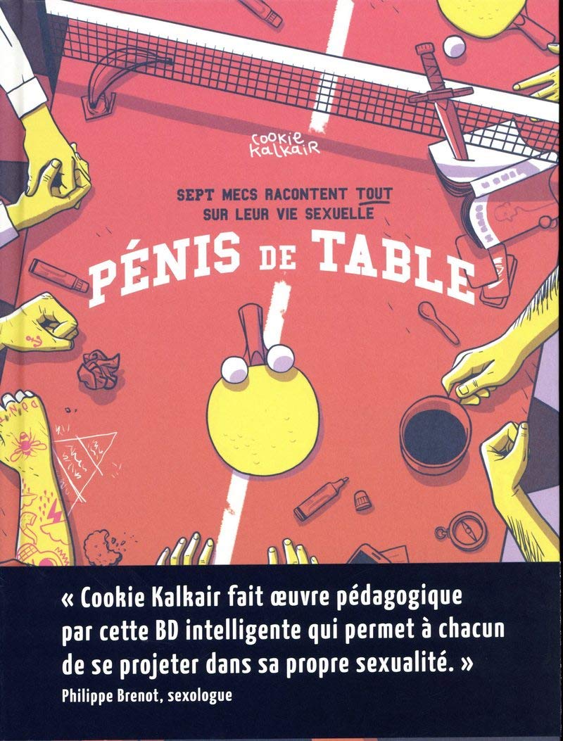 jaquette livre Pénis de table