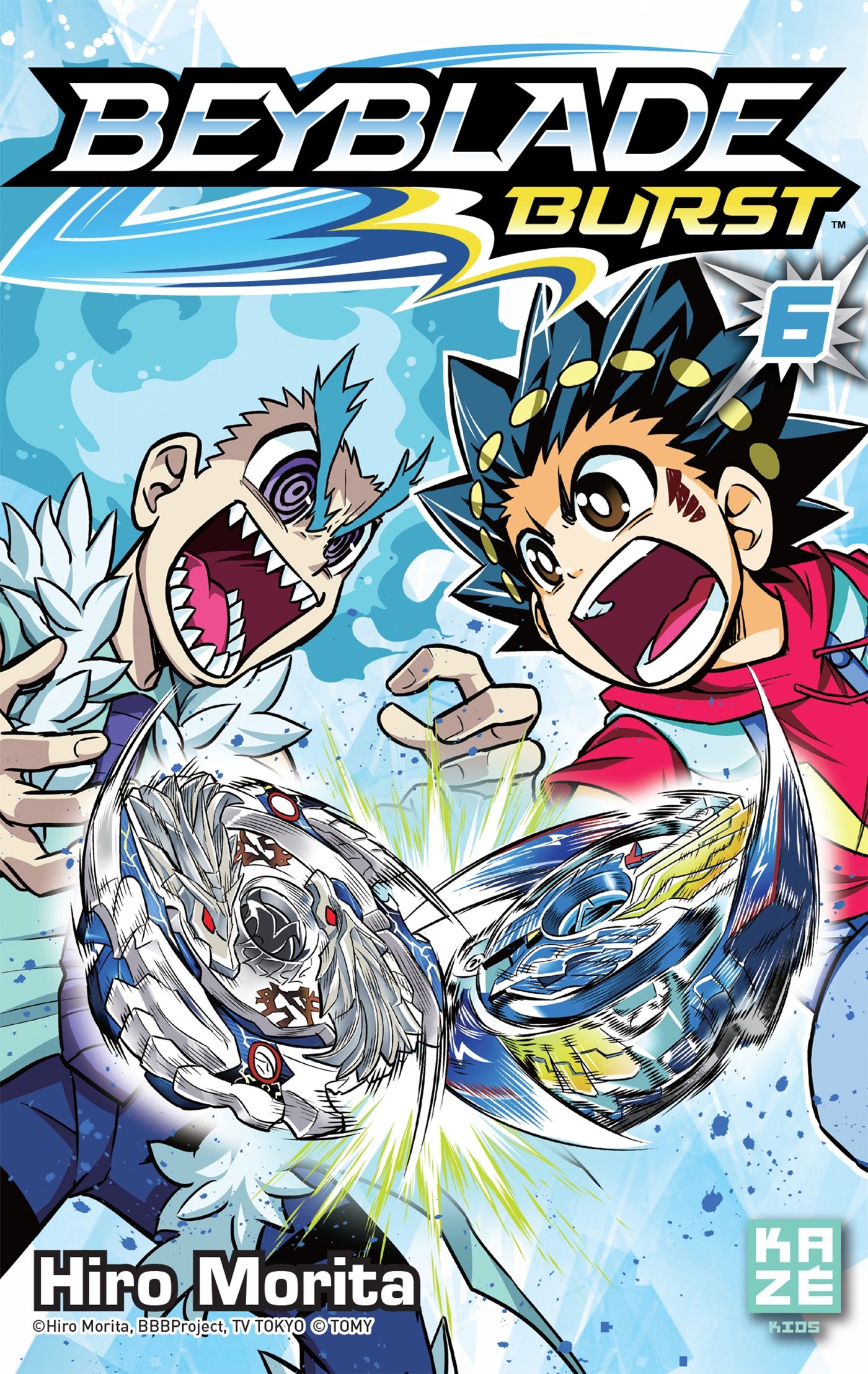 jaquette livre Beyblade Burst T06