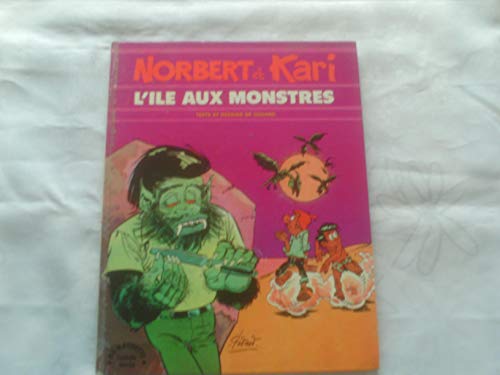 jaquette livre L'ile Aux Monstres