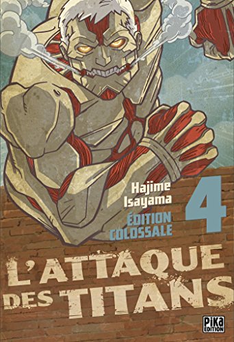 jaquette livre Attaque Des Titans (l') - Edition colossale - Tome 4