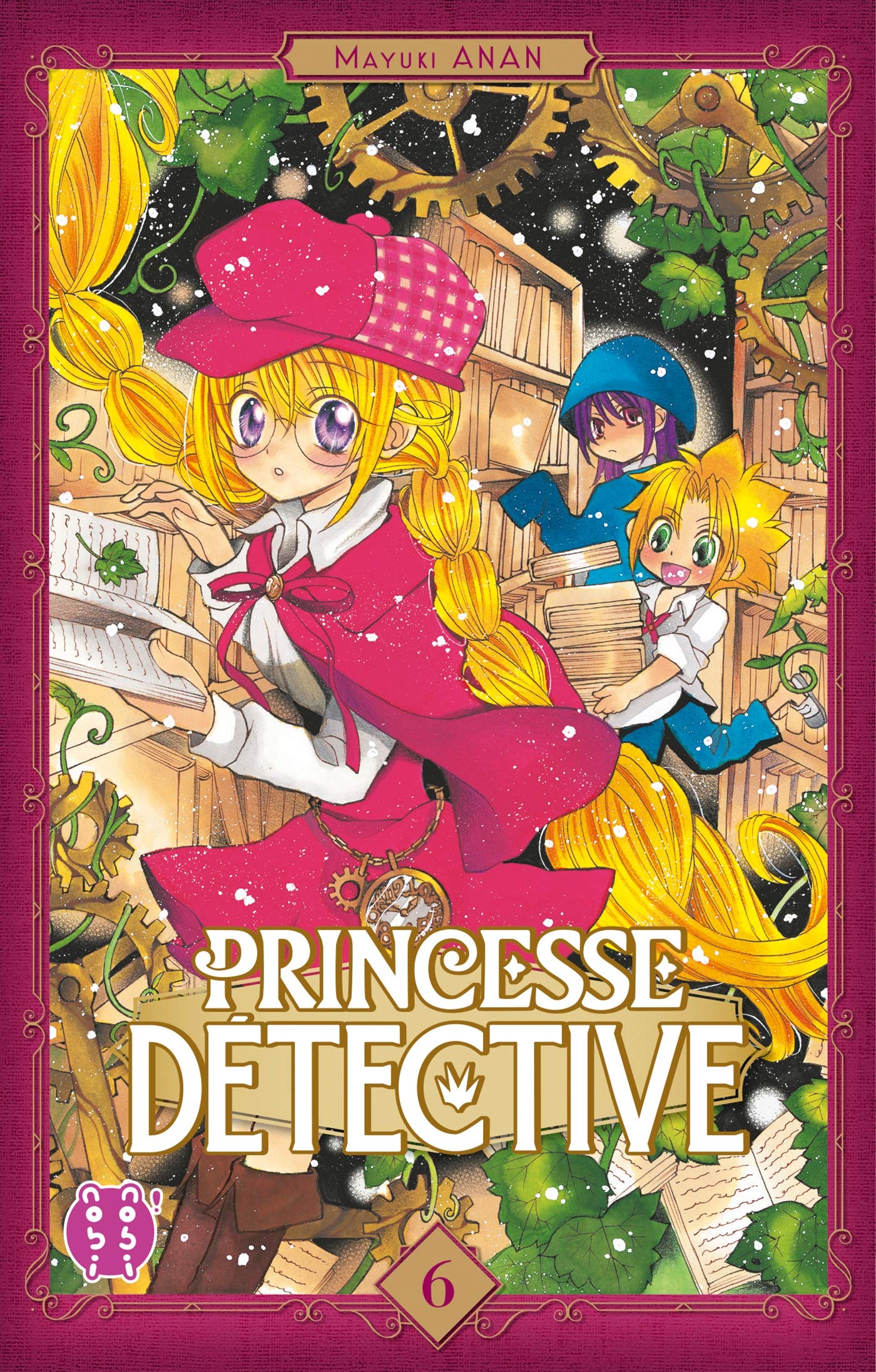 jaquette livre Princesse Détective T06