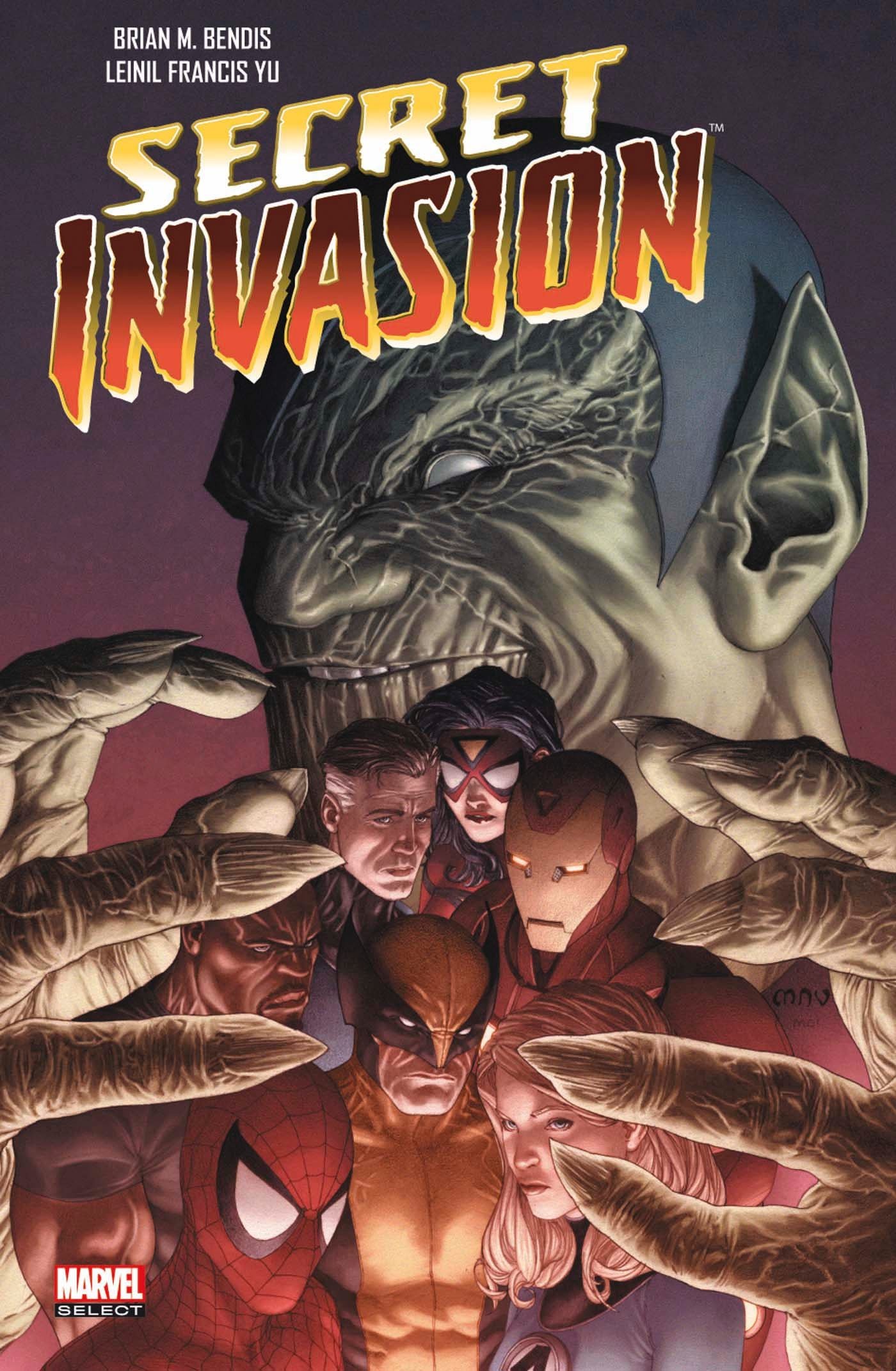 jaquette livre SECRET INVASION