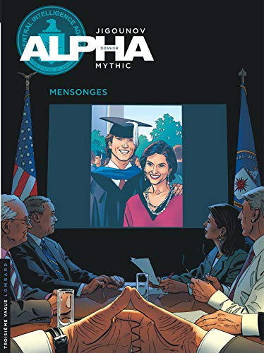 jaquette livre Alpha Tome 10 - Mensonges