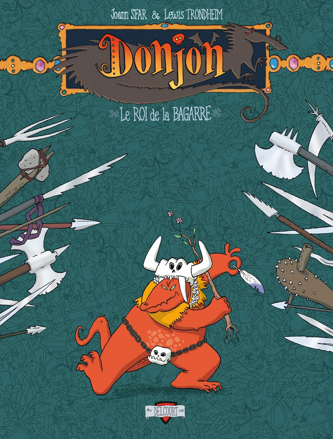 jaquette livre Donjon Zénith, tome 2 : Le Roi de la bagarre