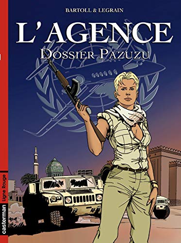 jaquette livre L'agence Tome 2 - Dossier Pazuzu
