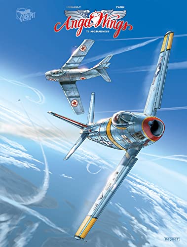 jaquette livre Angel Wings Tome 7 - Mig Madness - Avec 1 Goodie Avion En Carton Plume