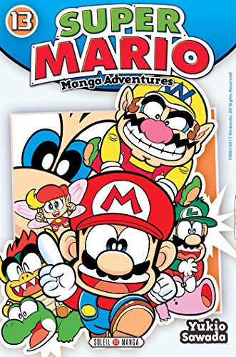 jaquette livre Super Mario - Manga adventures - Tome 13