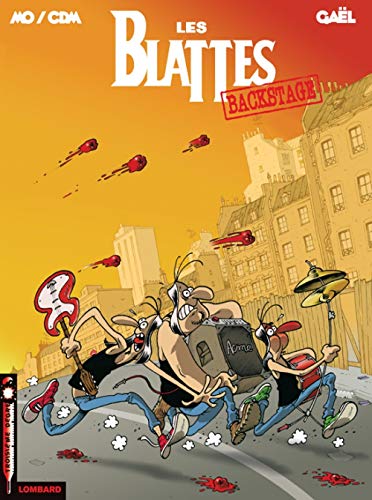 jaquette livre Les Blattes Tome 2 - Backstage