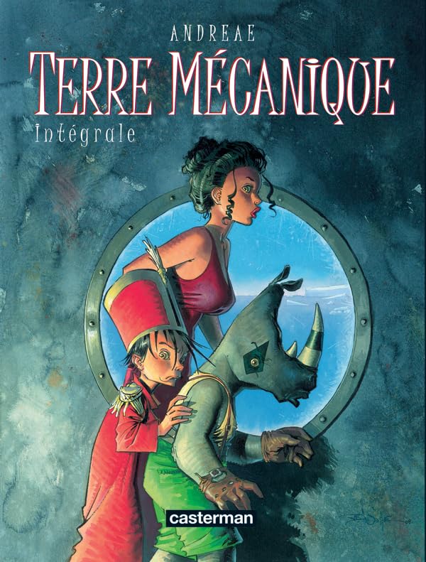 jaquette livre Terre Mécannique - Intégrale