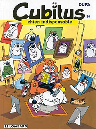 jaquette livre Cubitus Tome 34 : Chien Indispensable