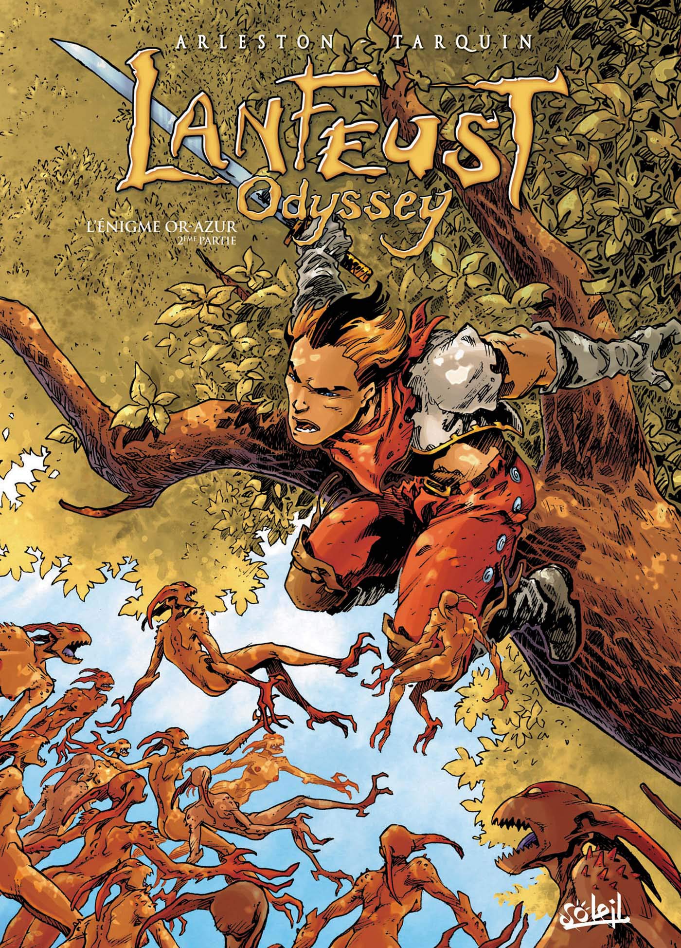jaquette livre Lanfeust Odyssey T02 : L'énigme Or-Azur  (partie 2)