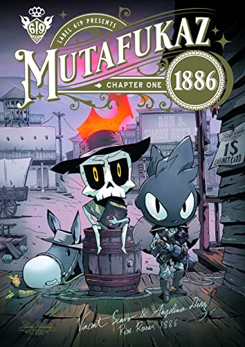 jaquette livre Mutafukaz 1886 Tome 1